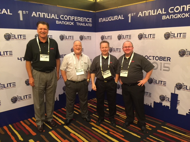 Mark Brodie (GTM), Mark Boggis (PSL), Mike Unsworth (GTM), Joe Field (GTM) at EGLN 2015