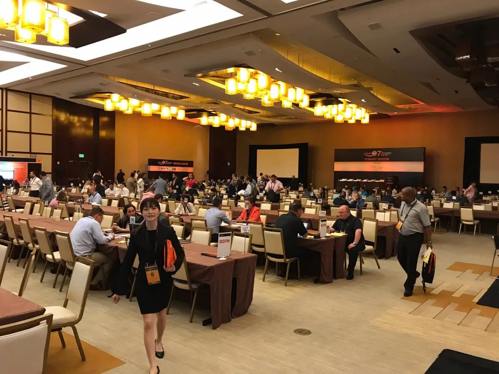 Global partnership-building through one-on-one meetings